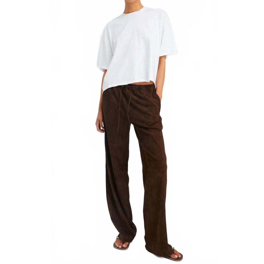 NEW SPRWMN kauai loose fit pants in americano